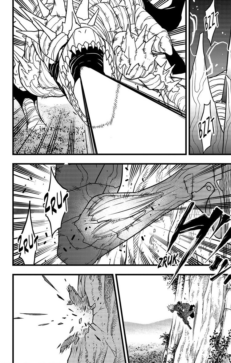 8Kaijuu Bab 62 halaman 4