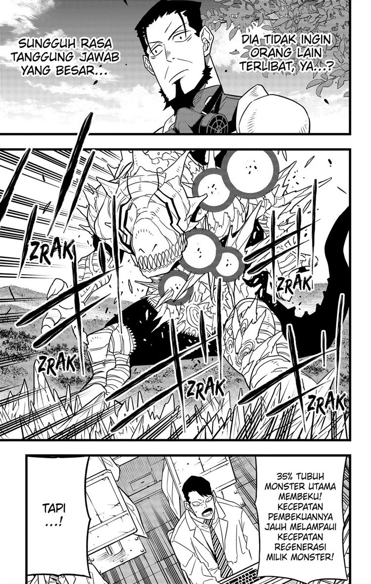 8Kaijuu Bab 62 halaman 13