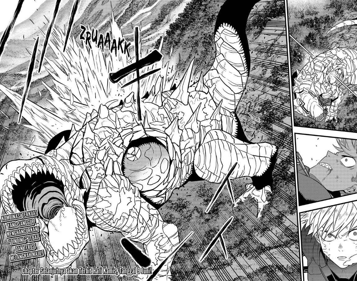 8Kaijuu Bab 63 halaman 12
