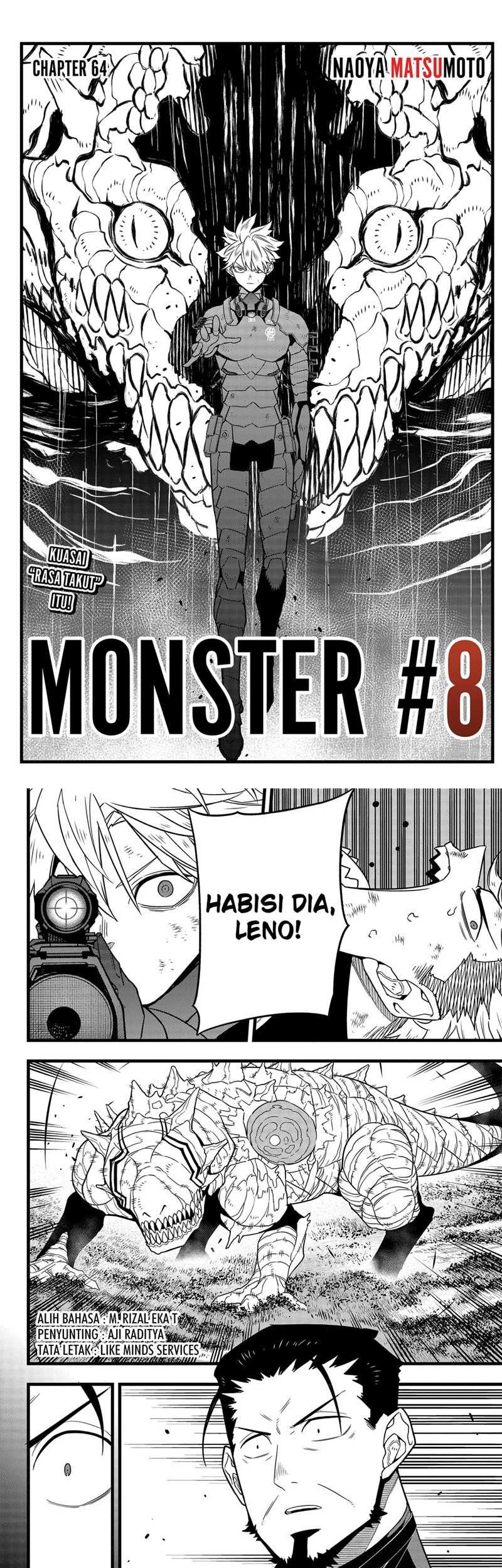 8Kaijuu Bab 64 halaman 1