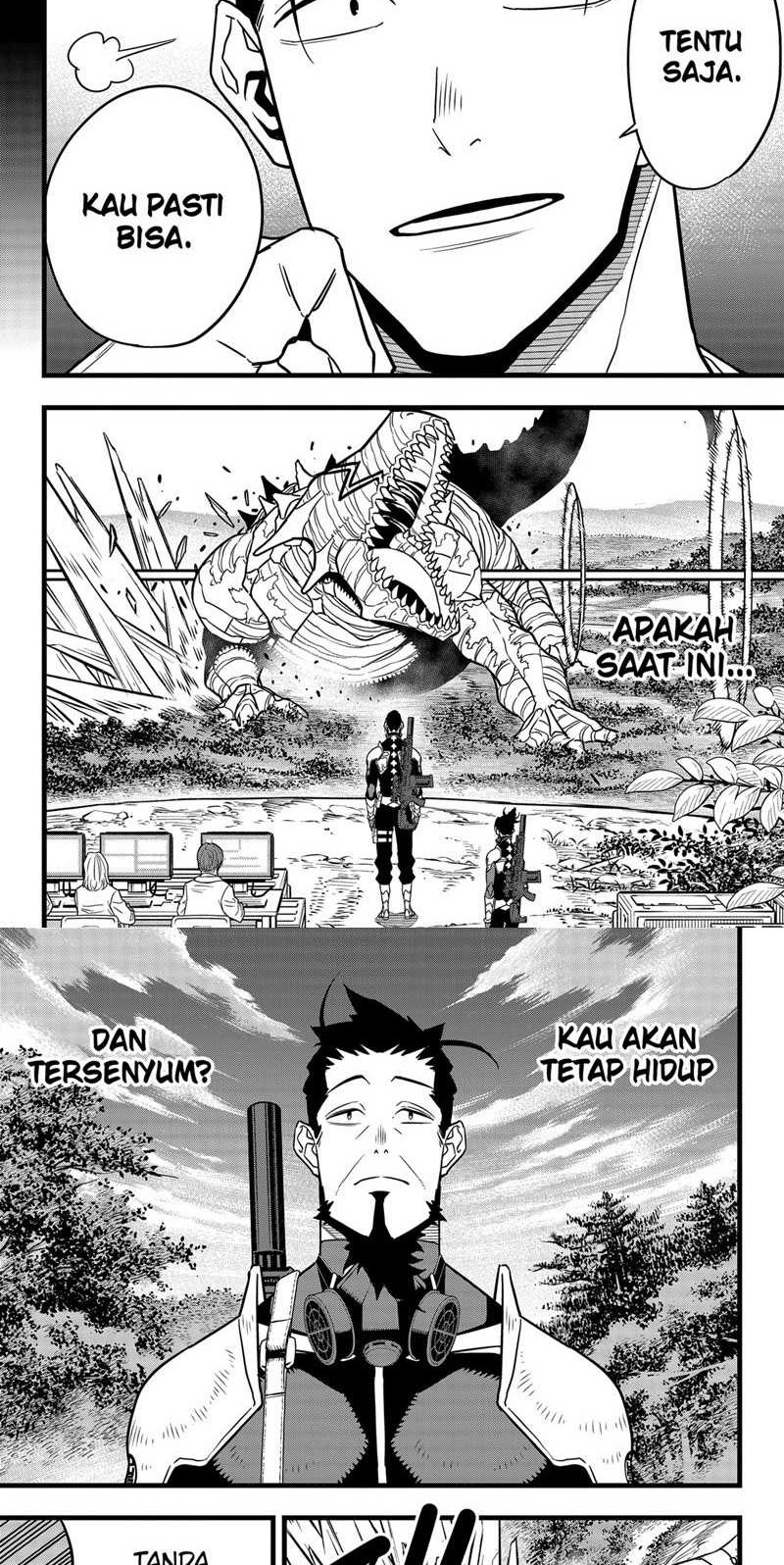 8Kaijuu Bab 64 halaman 4