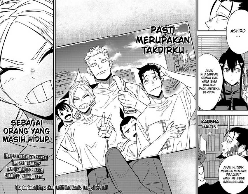 8Kaijuu Bab 64 halaman 13