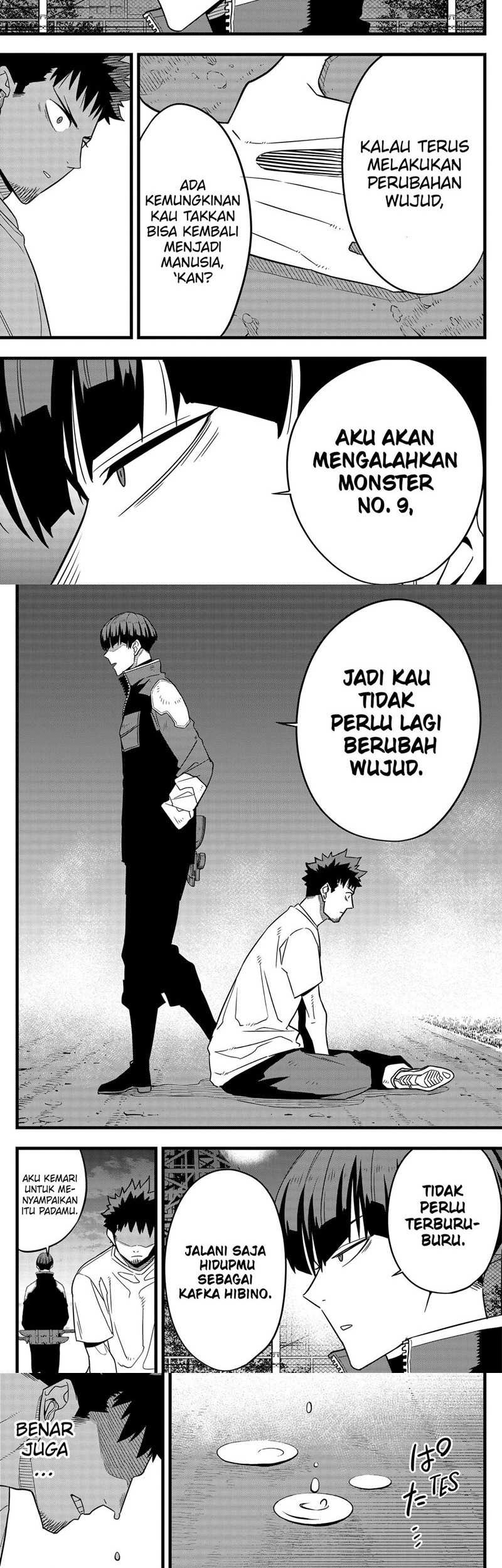 8Kaijuu Bab 65 halaman 11