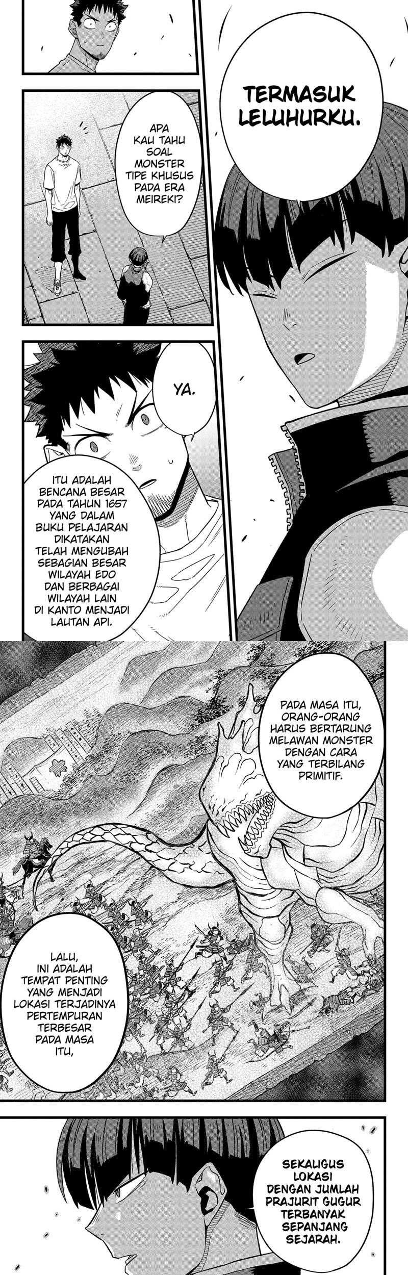 8Kaijuu Bab 66 halaman 3