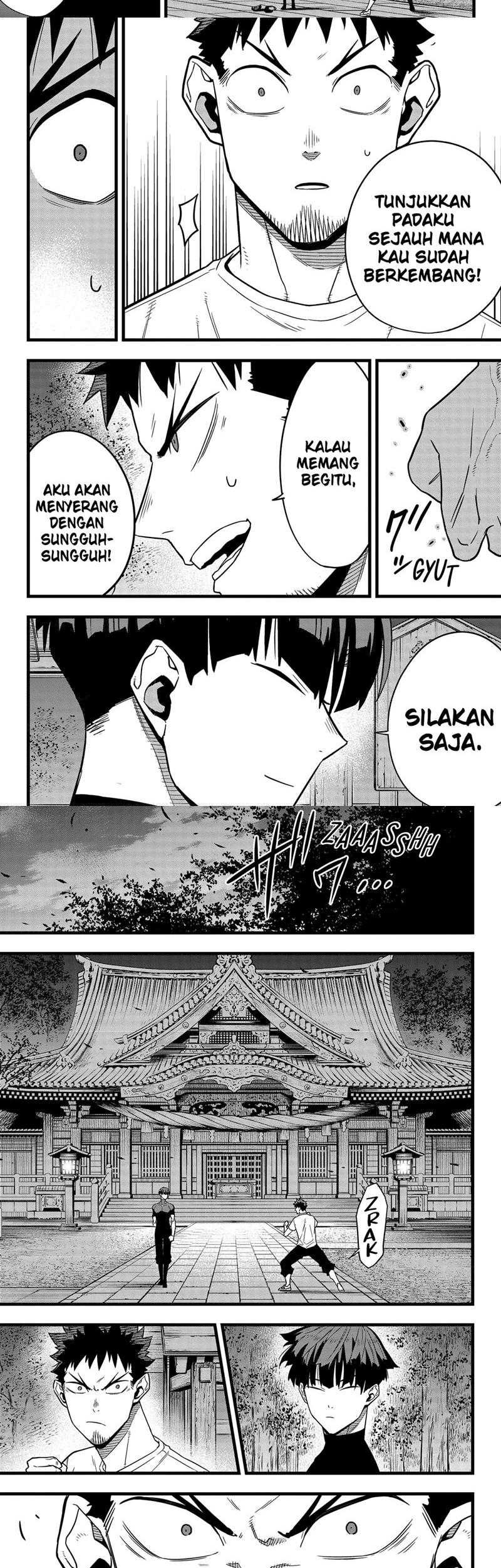8Kaijuu Bab 66 halaman 5