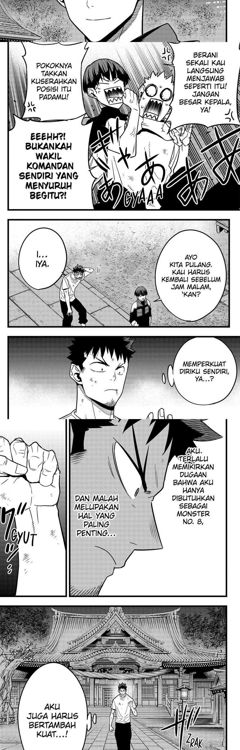 8Kaijuu Bab 66 halaman 13