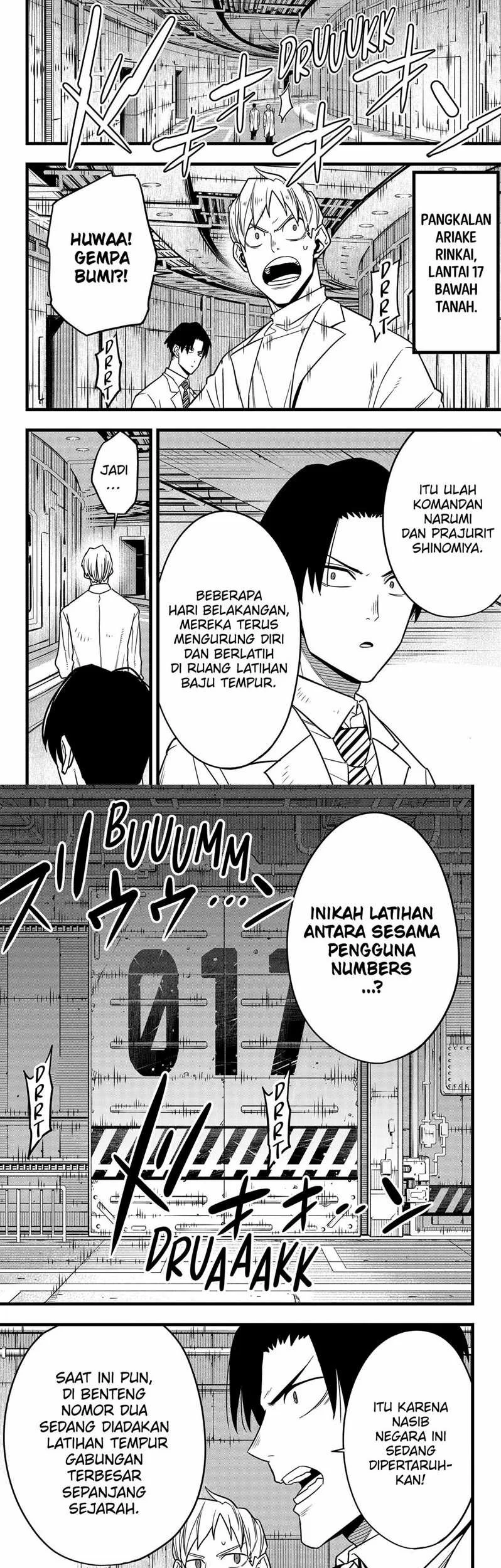 8Kaijuu Bab 69 halaman 3
