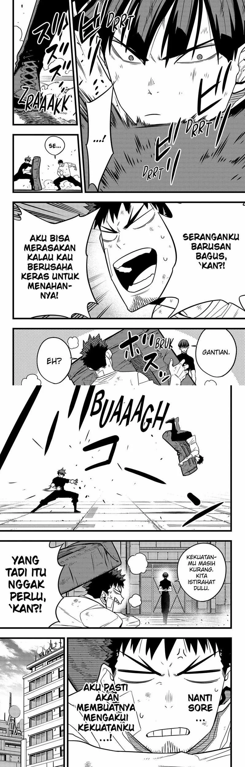 8Kaijuu Bab 69 halaman 7