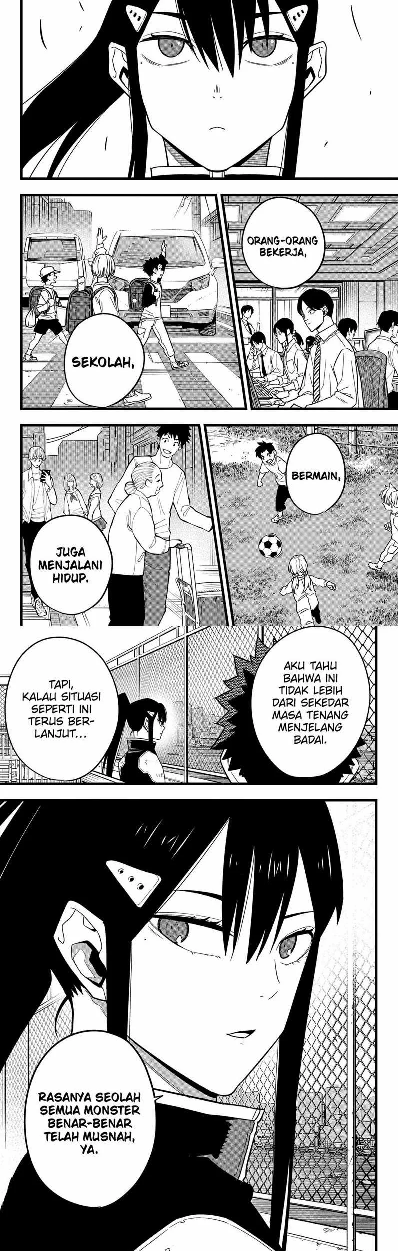 8Kaijuu Bab 69 halaman 12