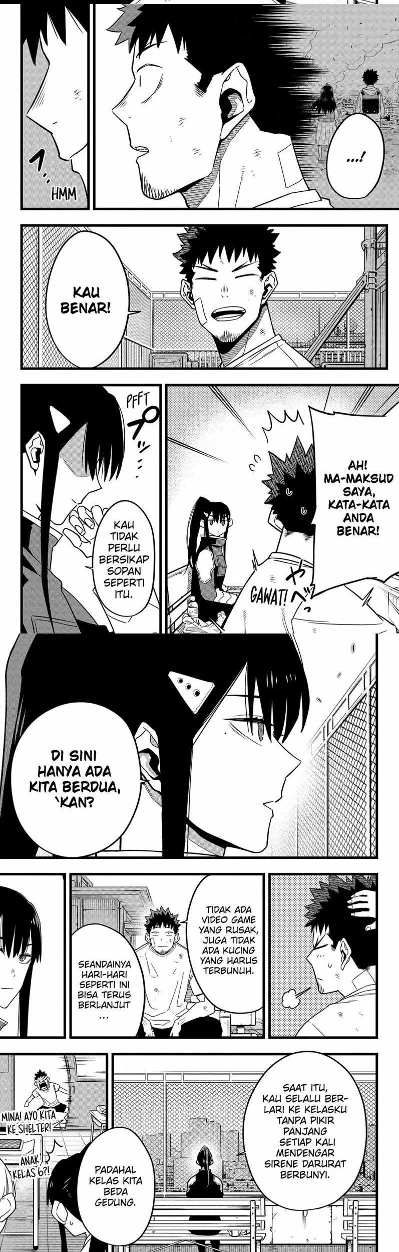 8Kaijuu Bab 69 halaman 13