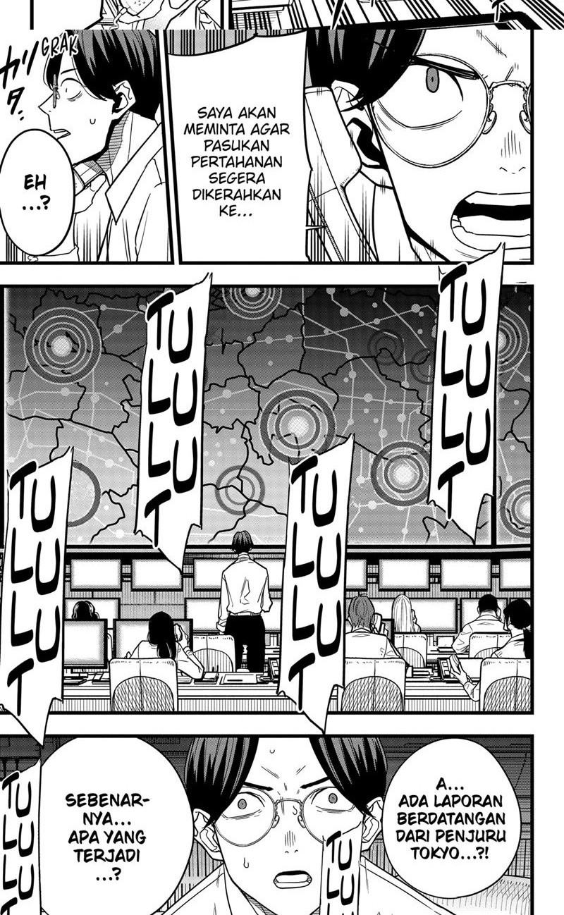 8Kaijuu Bab 70 halaman 4