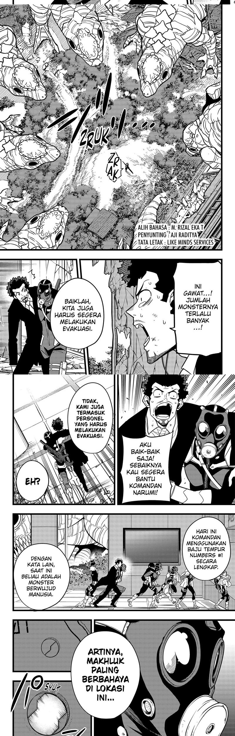 8Kaijuu Bab 71 halaman 2