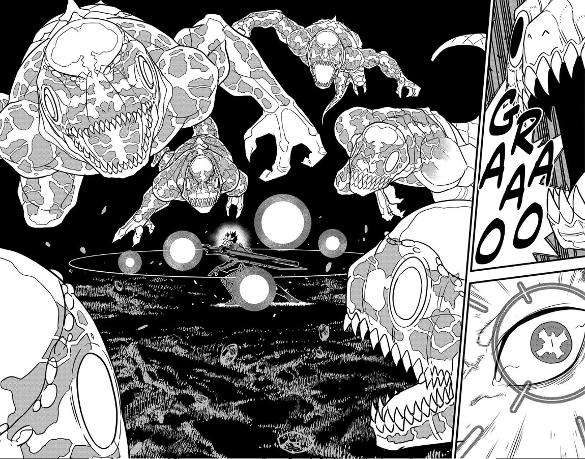 8Kaijuu Bab 71 halaman 4