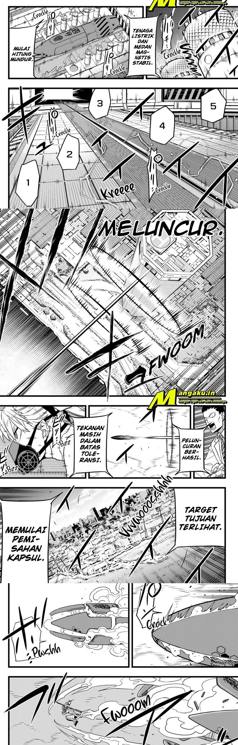 8Kaijuu Bab 72 halaman 2