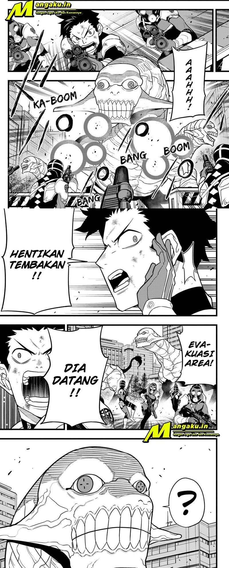 8Kaijuu Bab 72 halaman 4