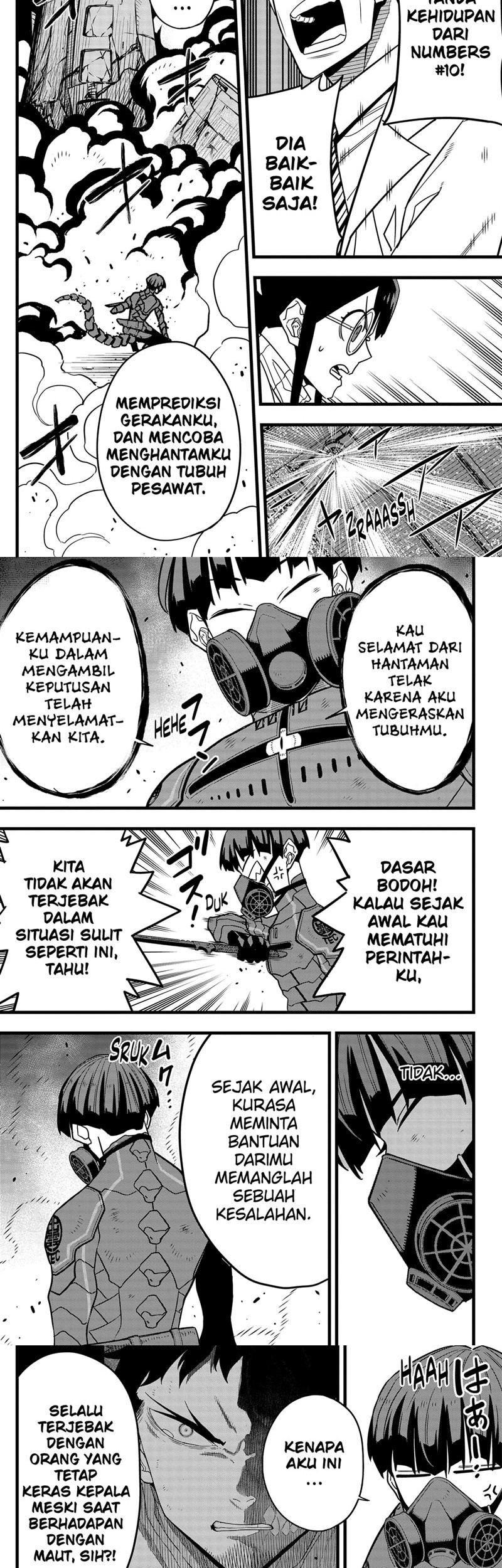 8Kaijuu Bab 73 halaman 13