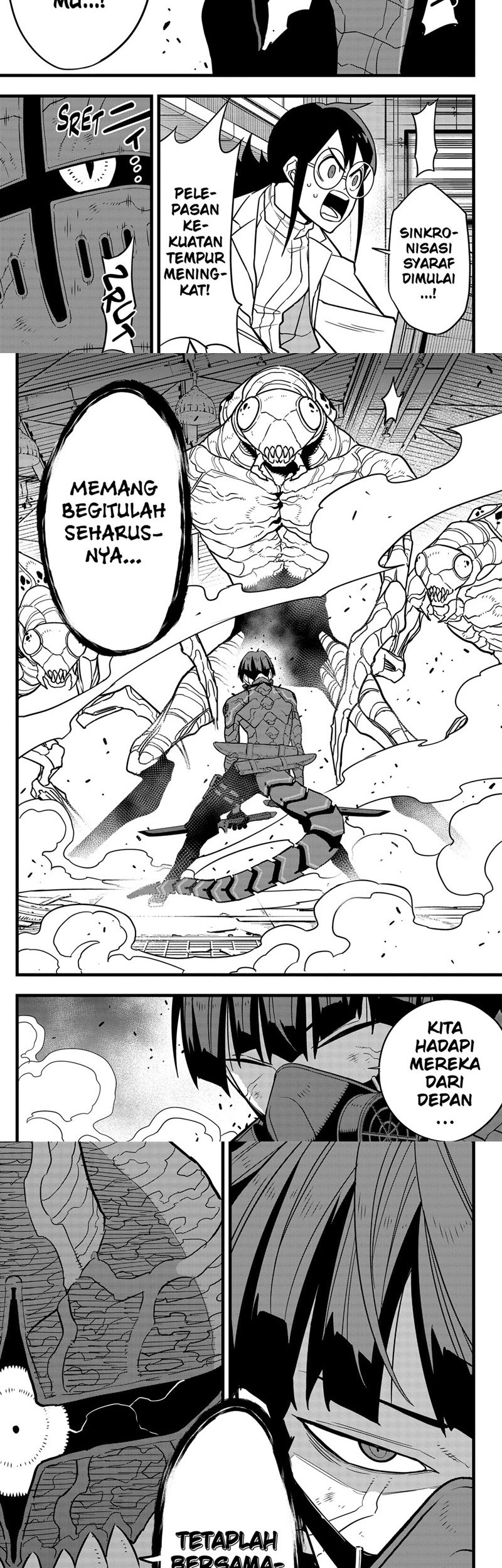 8Kaijuu Bab 73 halaman 15