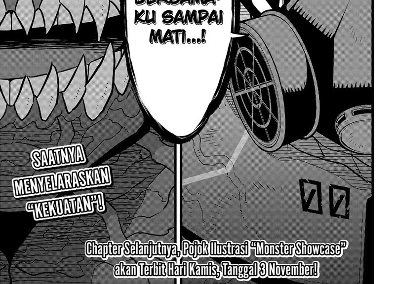 8Kaijuu Bab 73 halaman 16