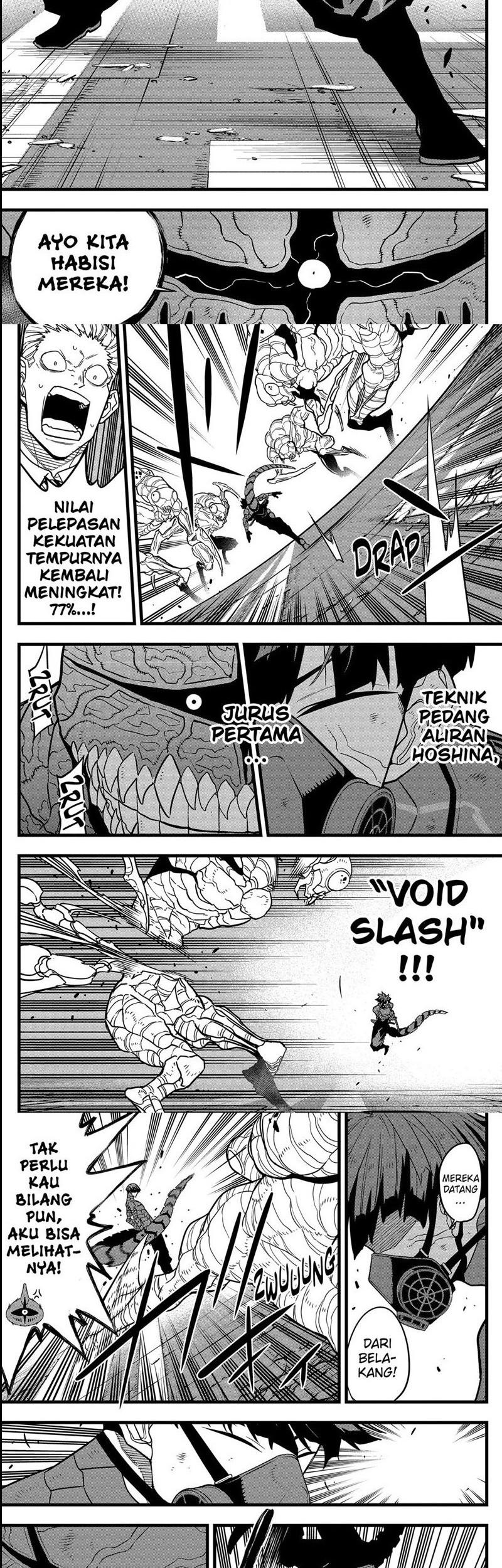 8Kaijuu Bab 74 halaman 11