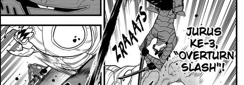 8Kaijuu Bab 74 halaman 12