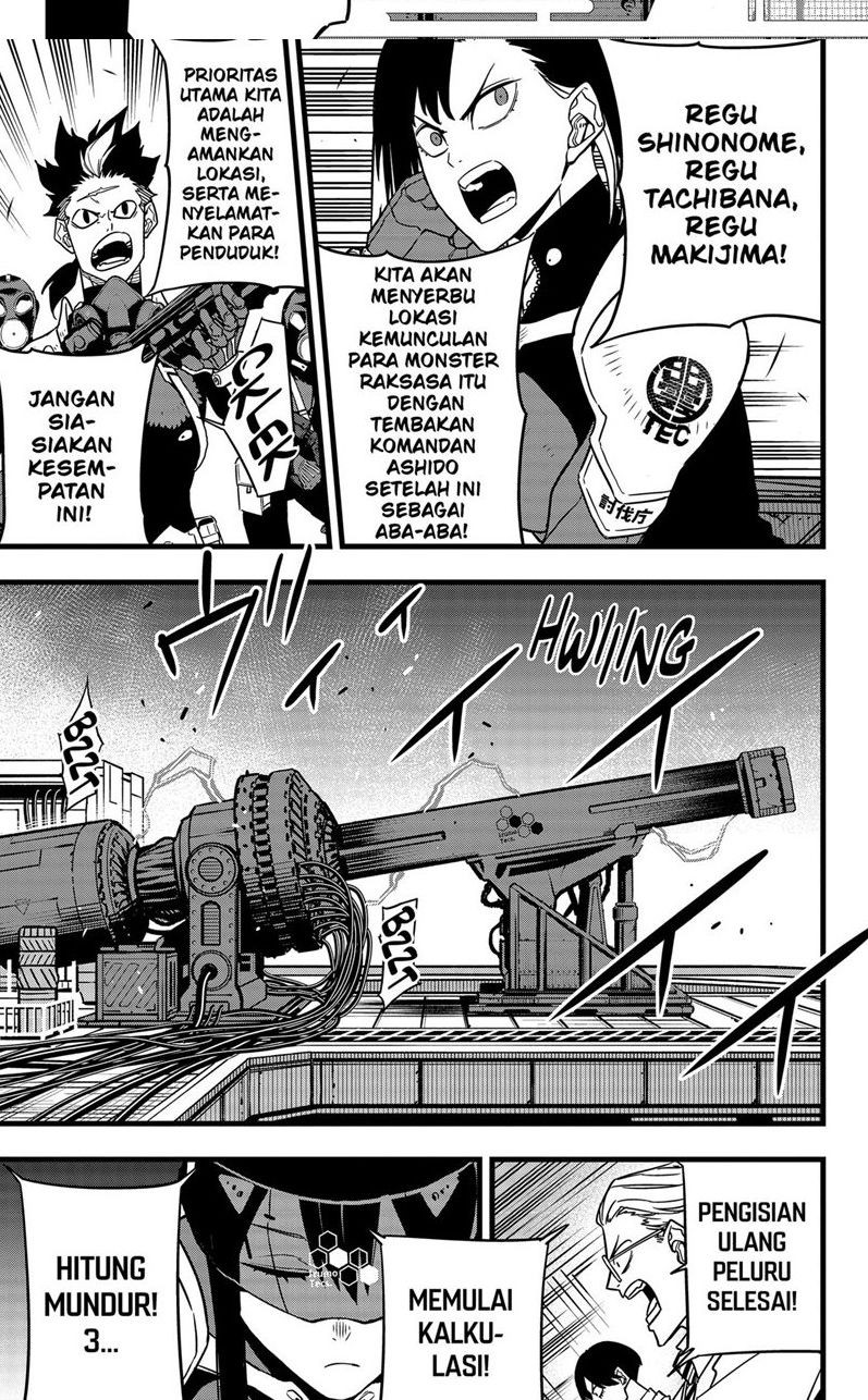 8Kaijuu Bab 76 halaman 3
