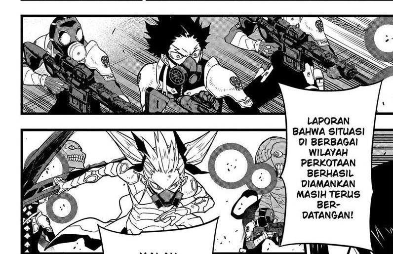 8Kaijuu Bab 76 halaman 8