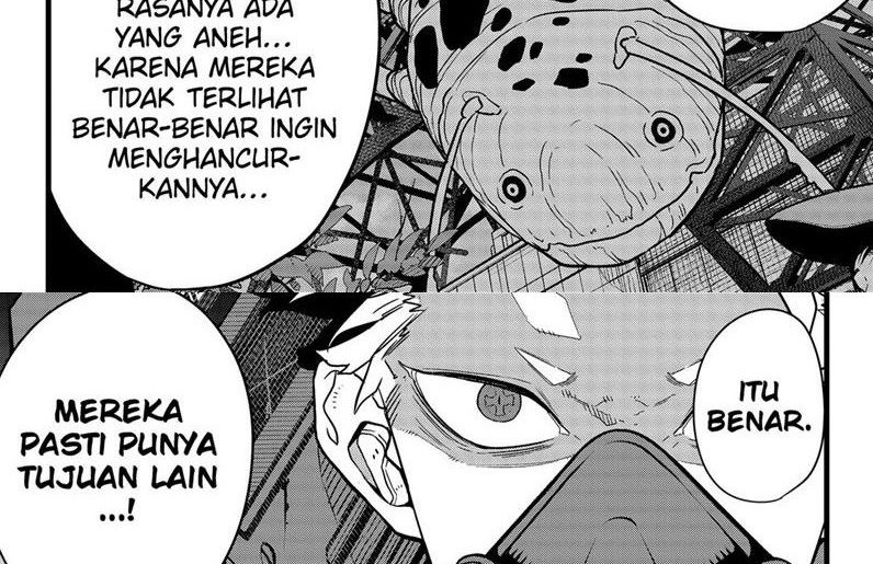 8Kaijuu Bab 76 halaman 10
