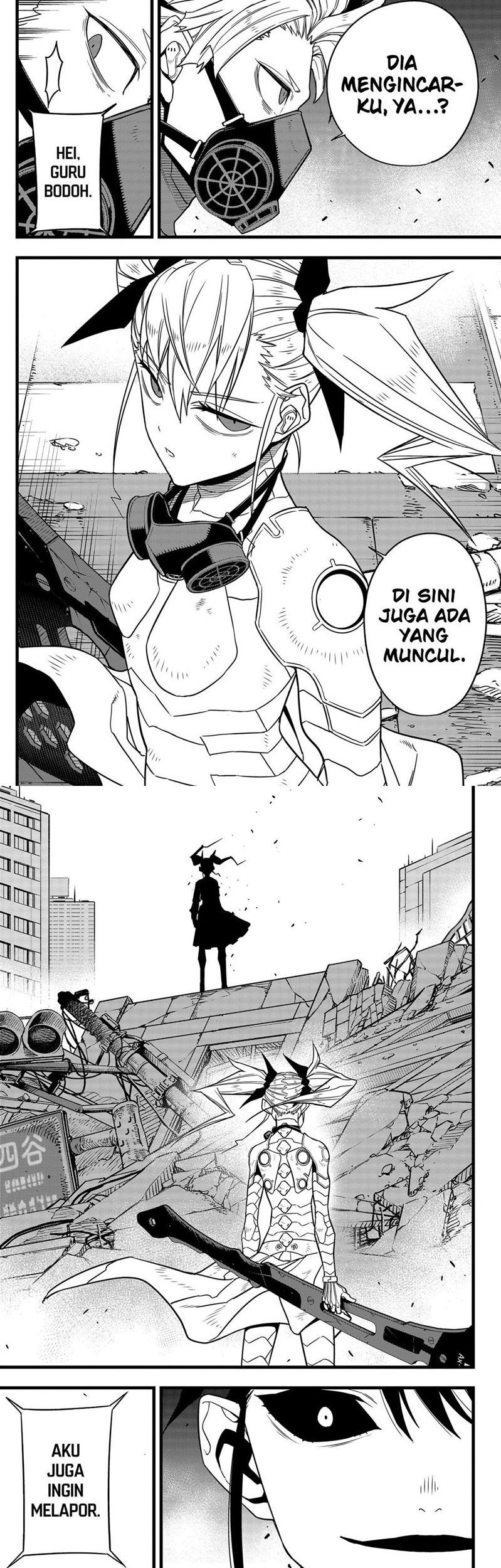 8Kaijuu Bab 76 halaman 16