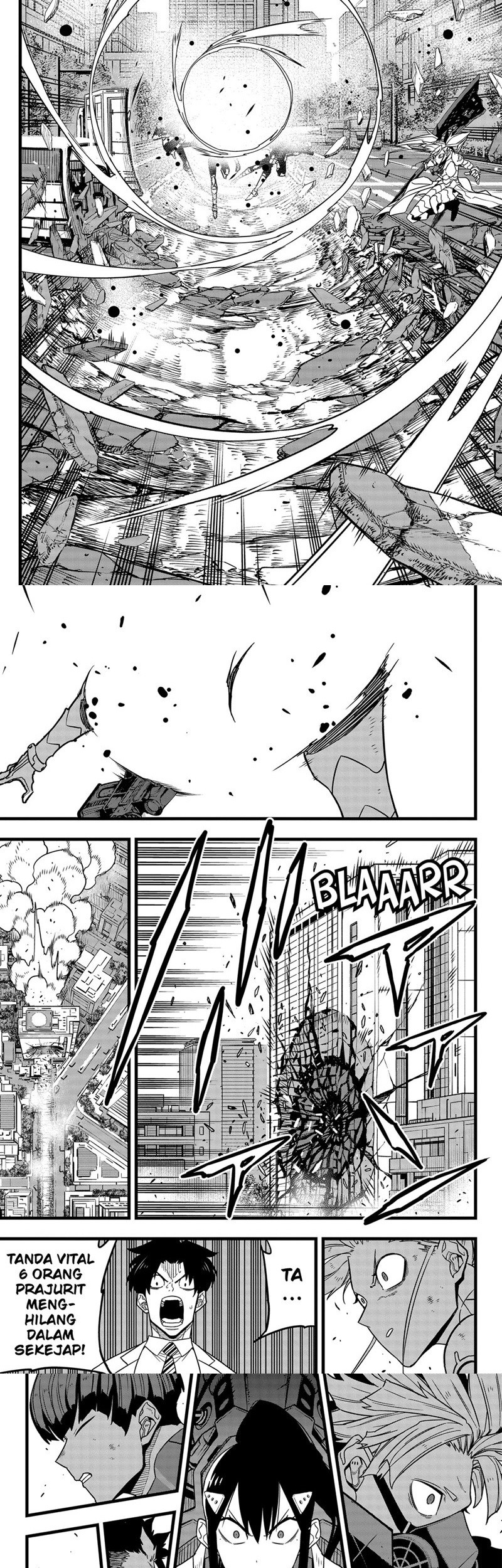 8Kaijuu Bab 77 halaman 3