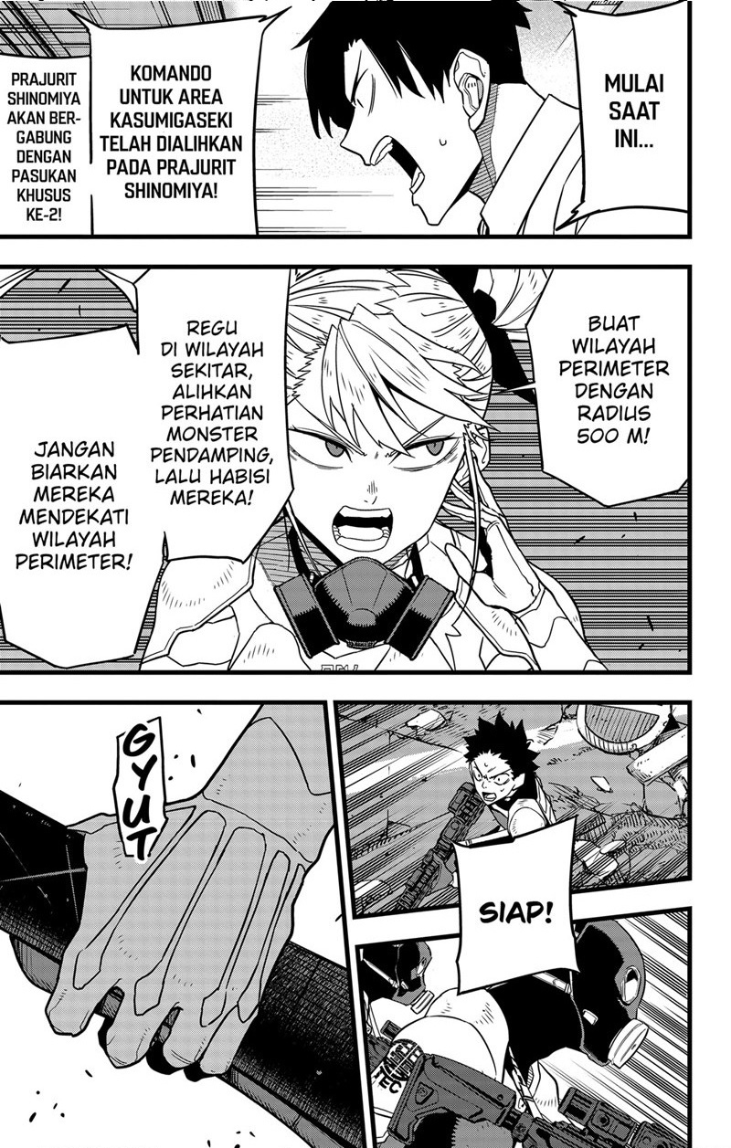 8Kaijuu Bab 78 halaman 3
