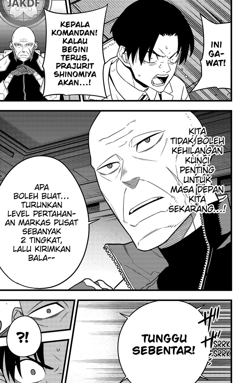 8Kaijuu Bab 79 halaman 7
