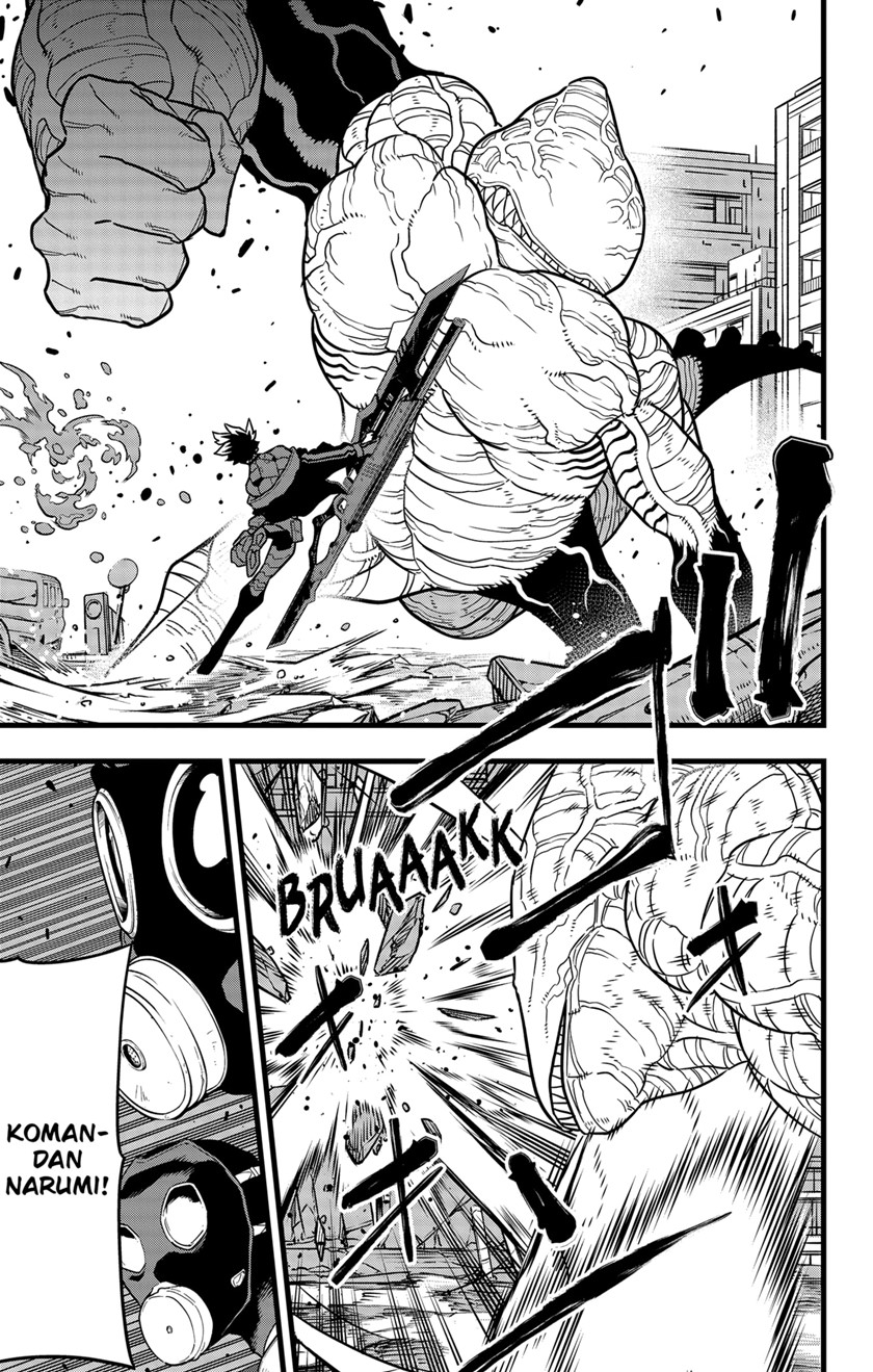 8Kaijuu Bab 81 halaman 7