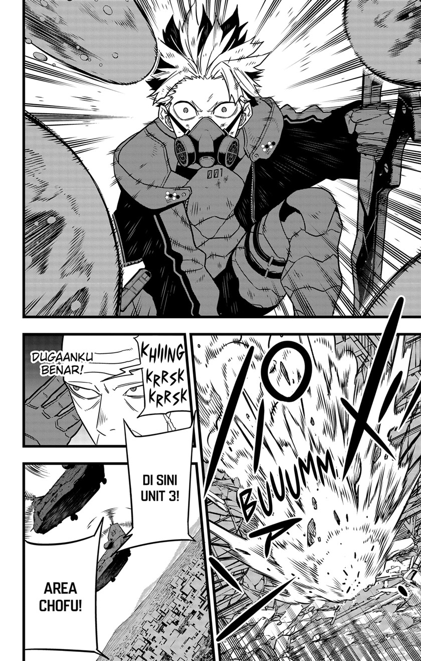8Kaijuu Bab 81 halaman 10