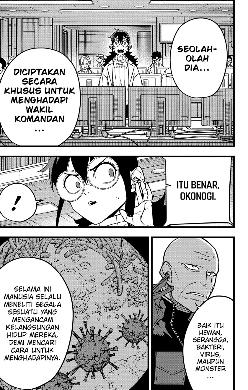 8Kaijuu Bab 81 halaman 17
