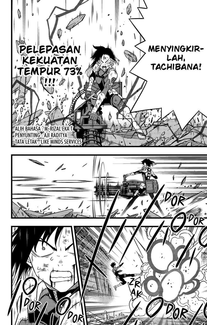 8Kaijuu Bab 82 halaman 6