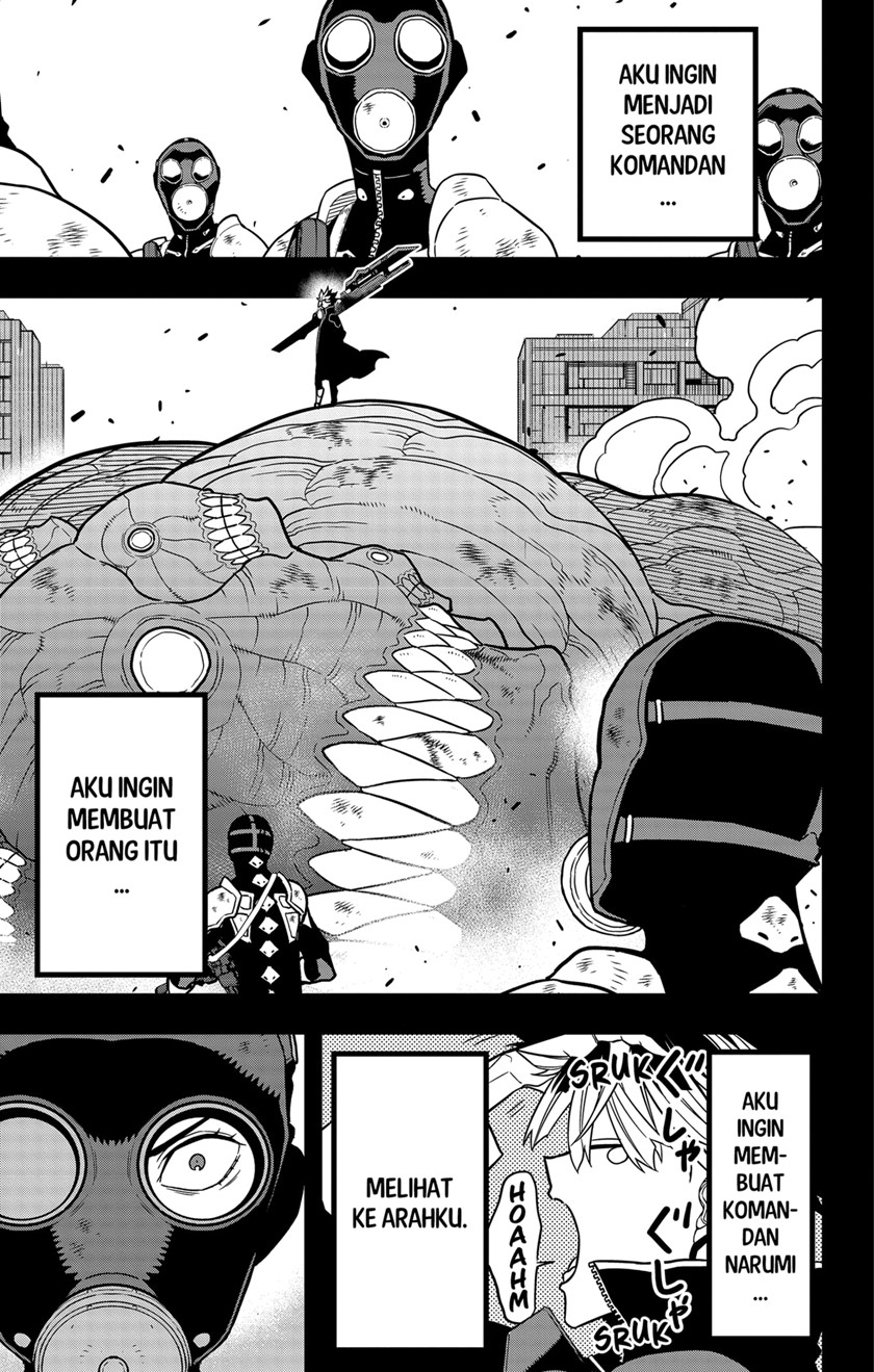 8Kaijuu Bab 82 halaman 9