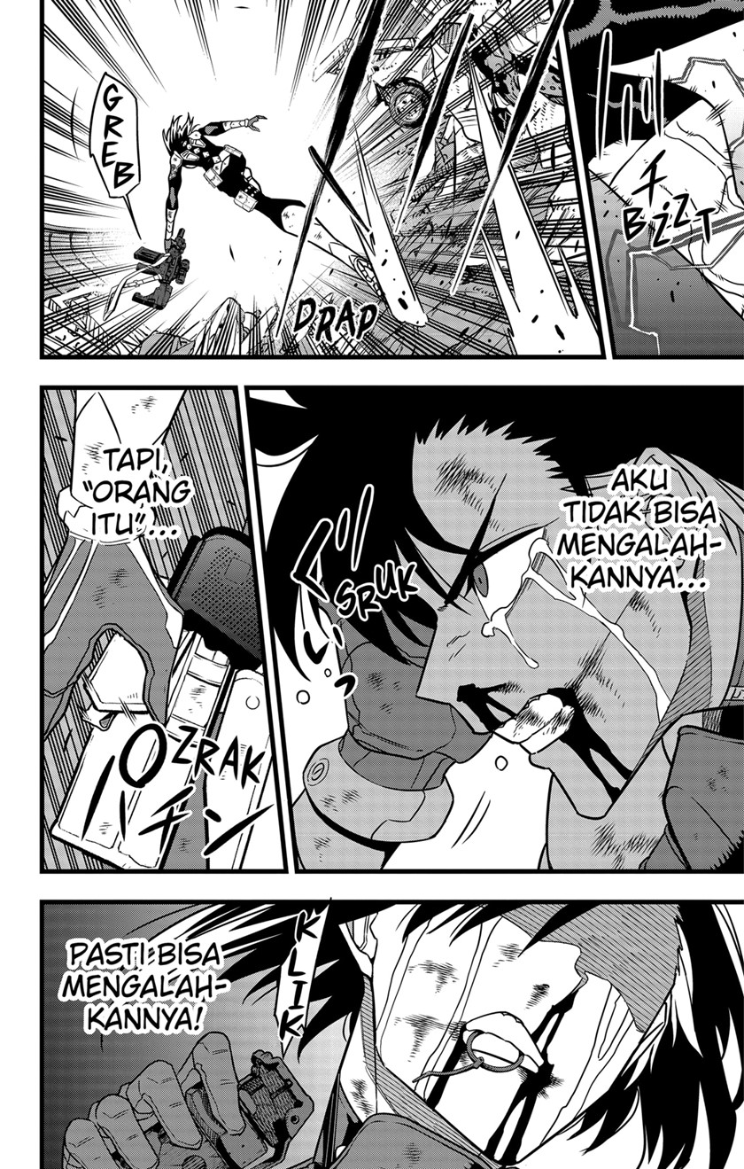 8Kaijuu Bab 82 halaman 14