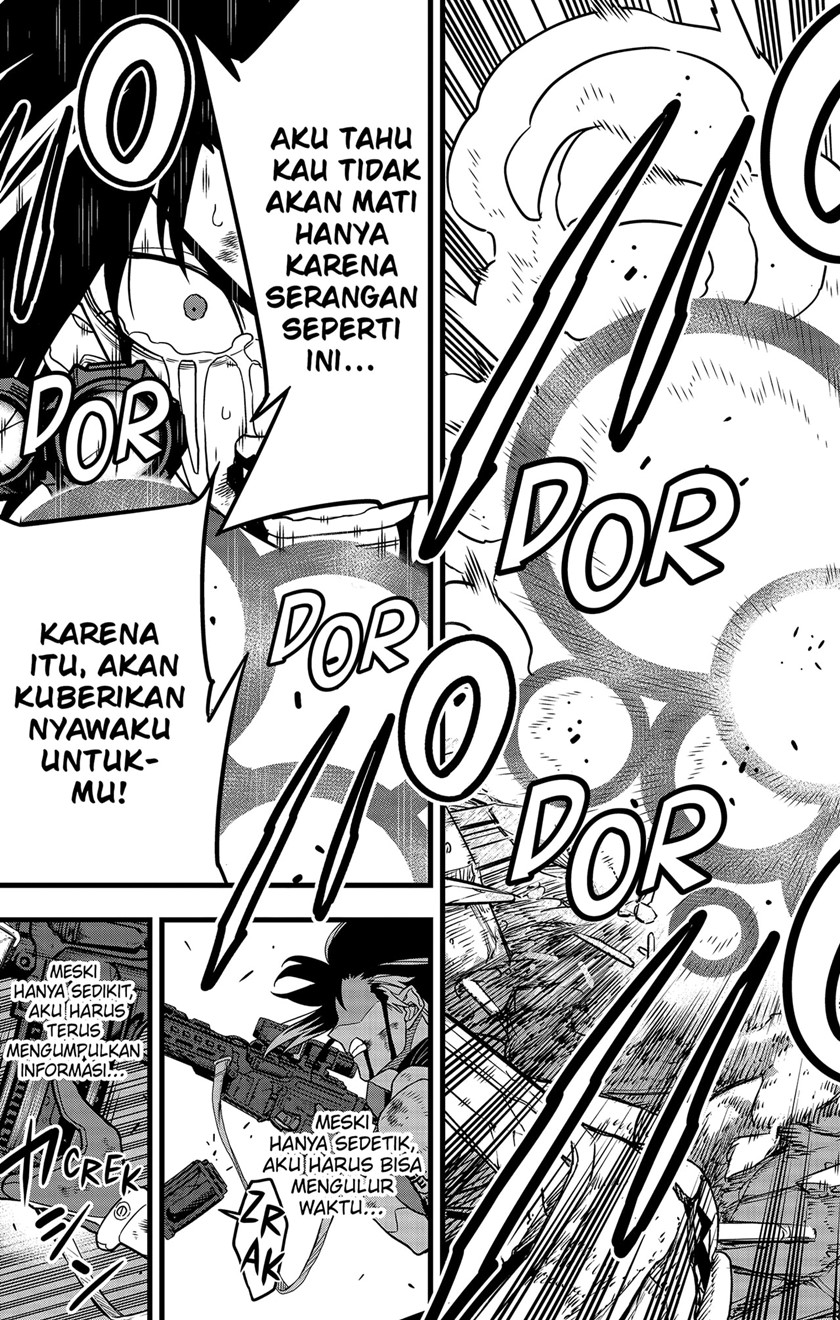 8Kaijuu Bab 82 halaman 17