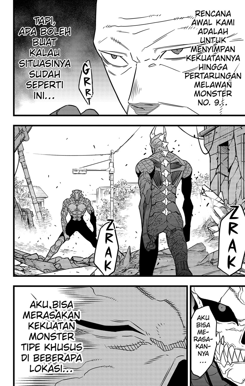 8Kaijuu Bab 83 halaman 10