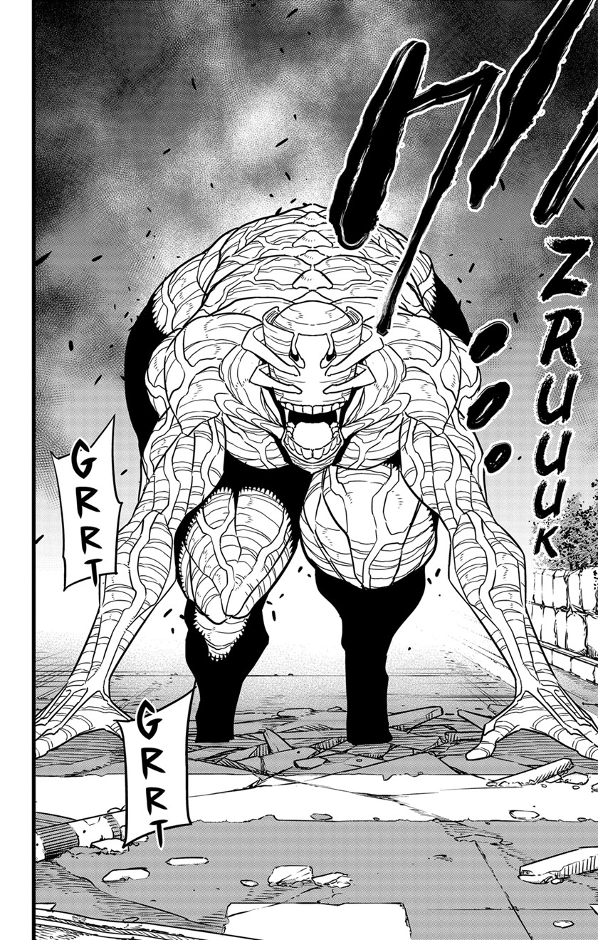 8Kaijuu Bab 83 halaman 16