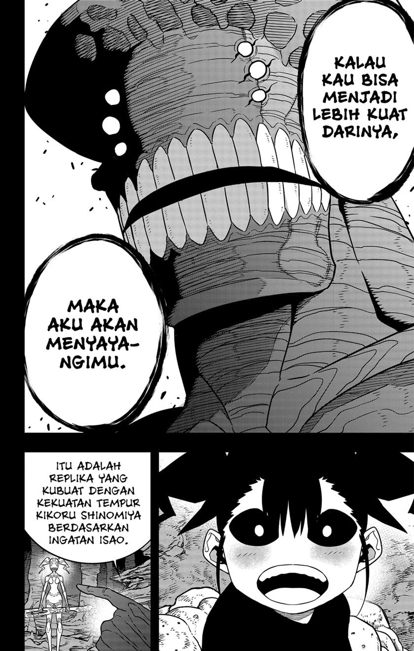 8Kaijuu Bab 85 halaman 6