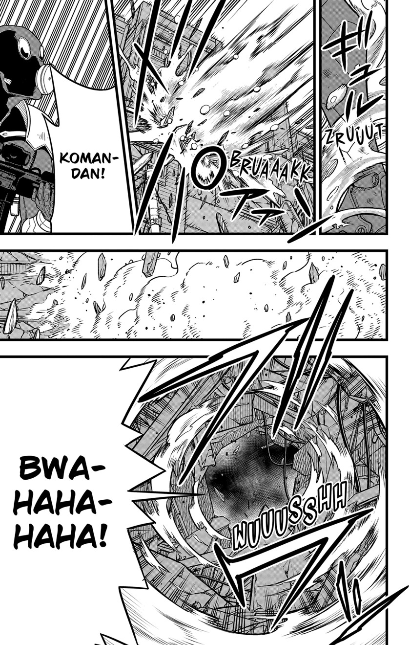 8Kaijuu Bab 85 halaman 23