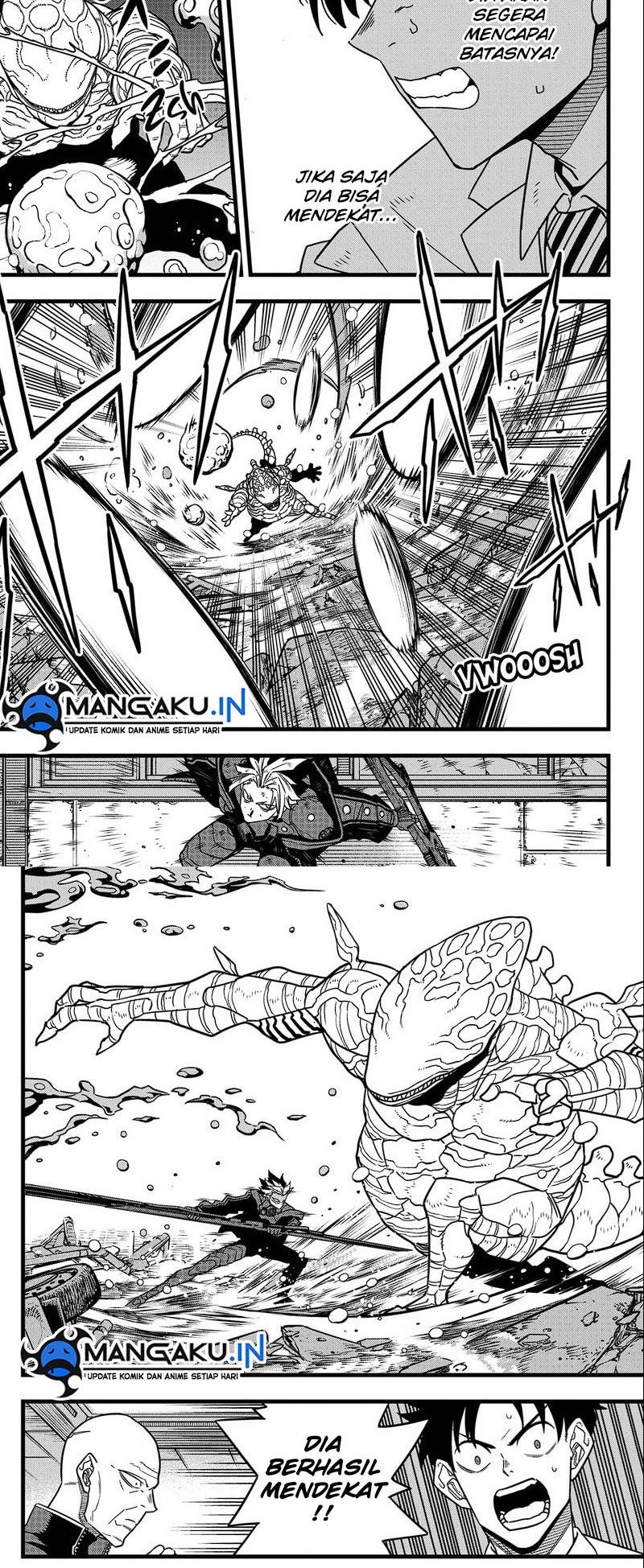 8Kaijuu Bab 86 halaman 4