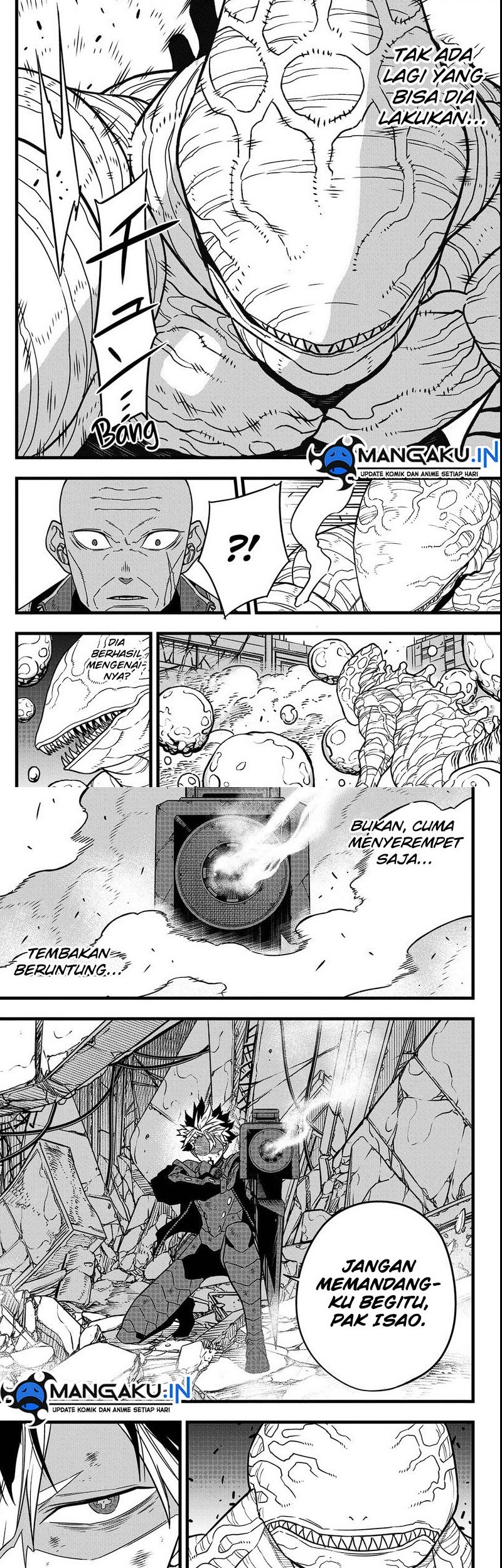 8Kaijuu Bab 86 halaman 12