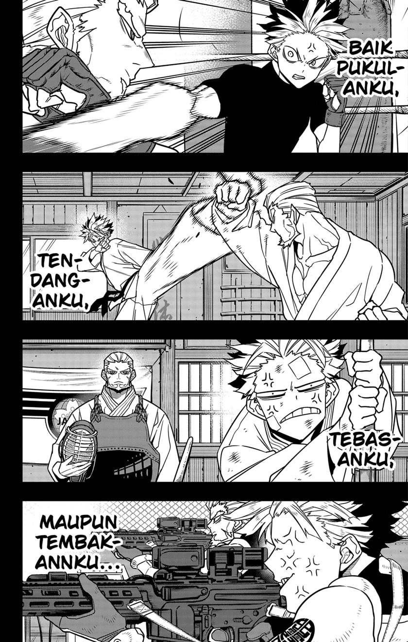 8Kaijuu Bab 87 halaman 8