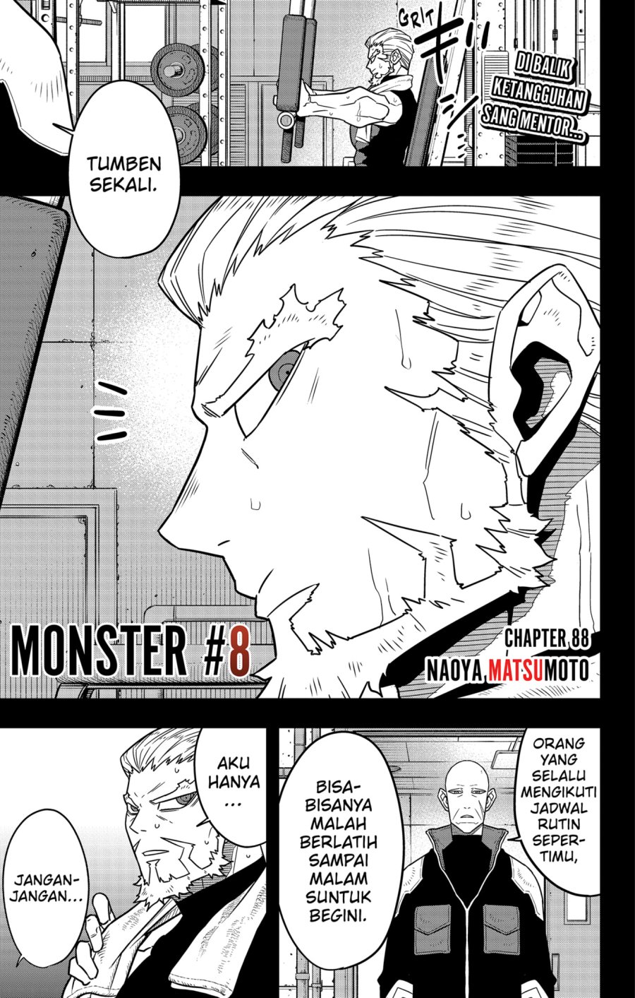 8Kaijuu Bab 88 halaman 1