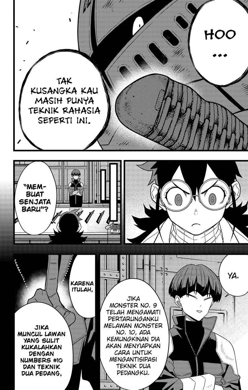 8Kaijuu Bab 89 halaman 14