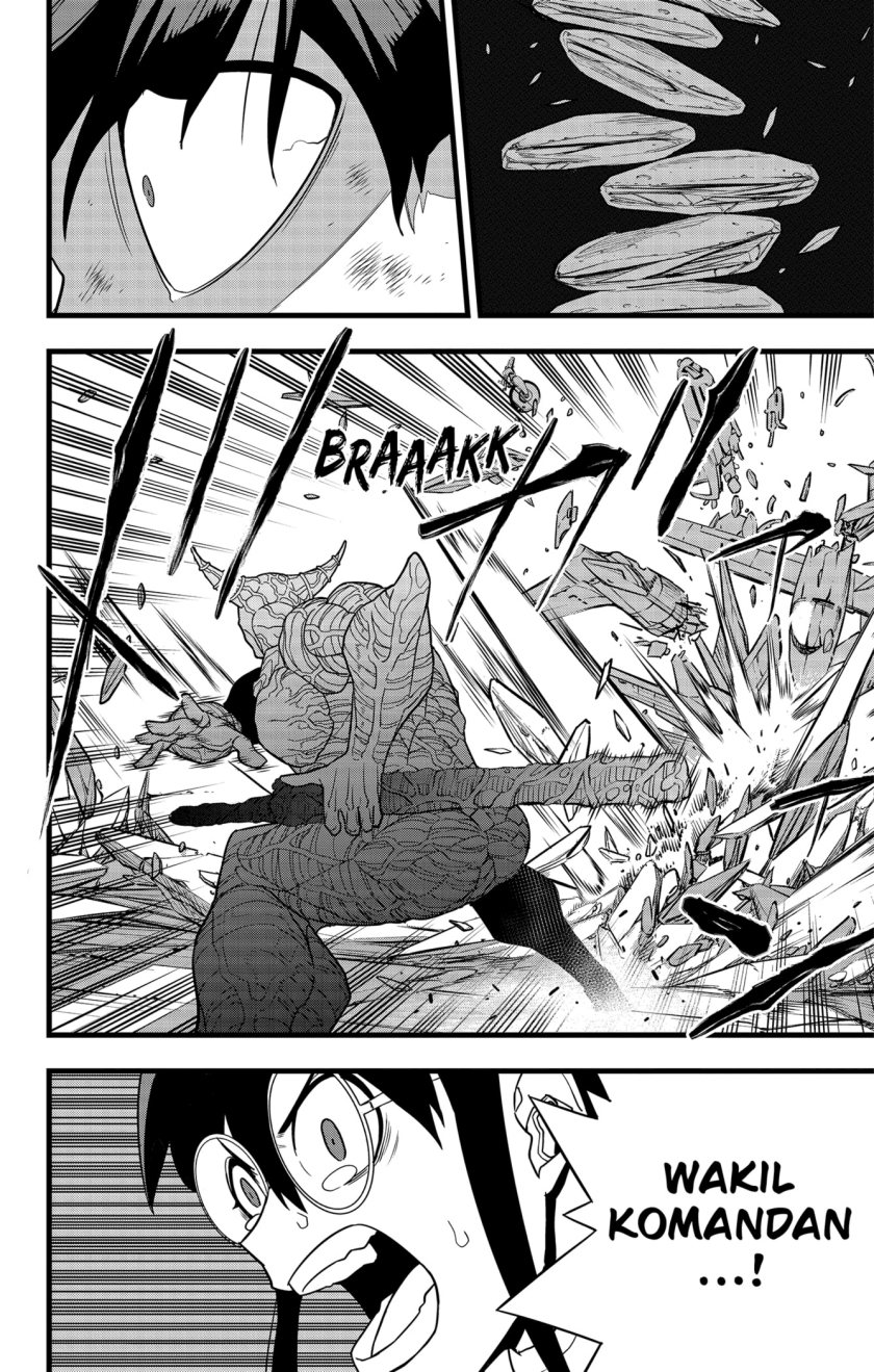 8Kaijuu Bab 91 halaman 4