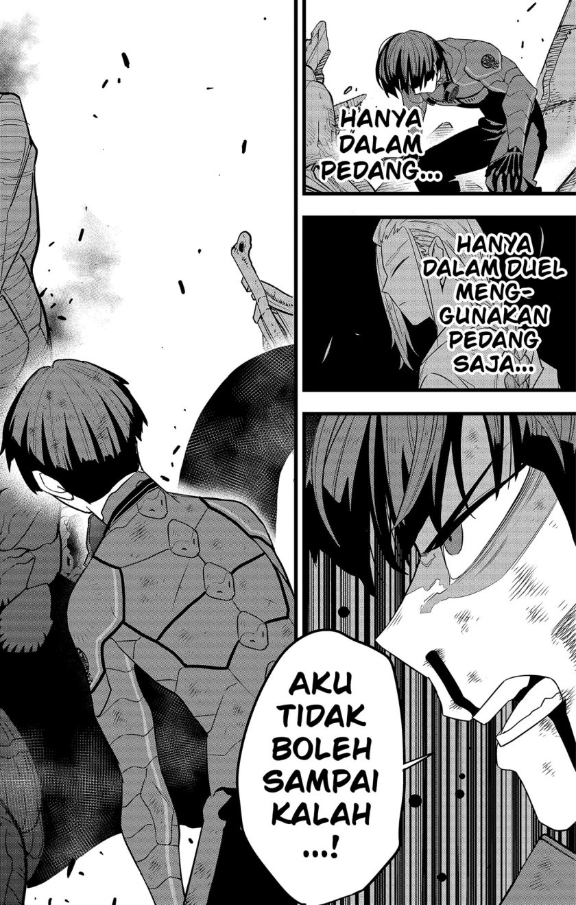 8Kaijuu Bab 91 halaman 6