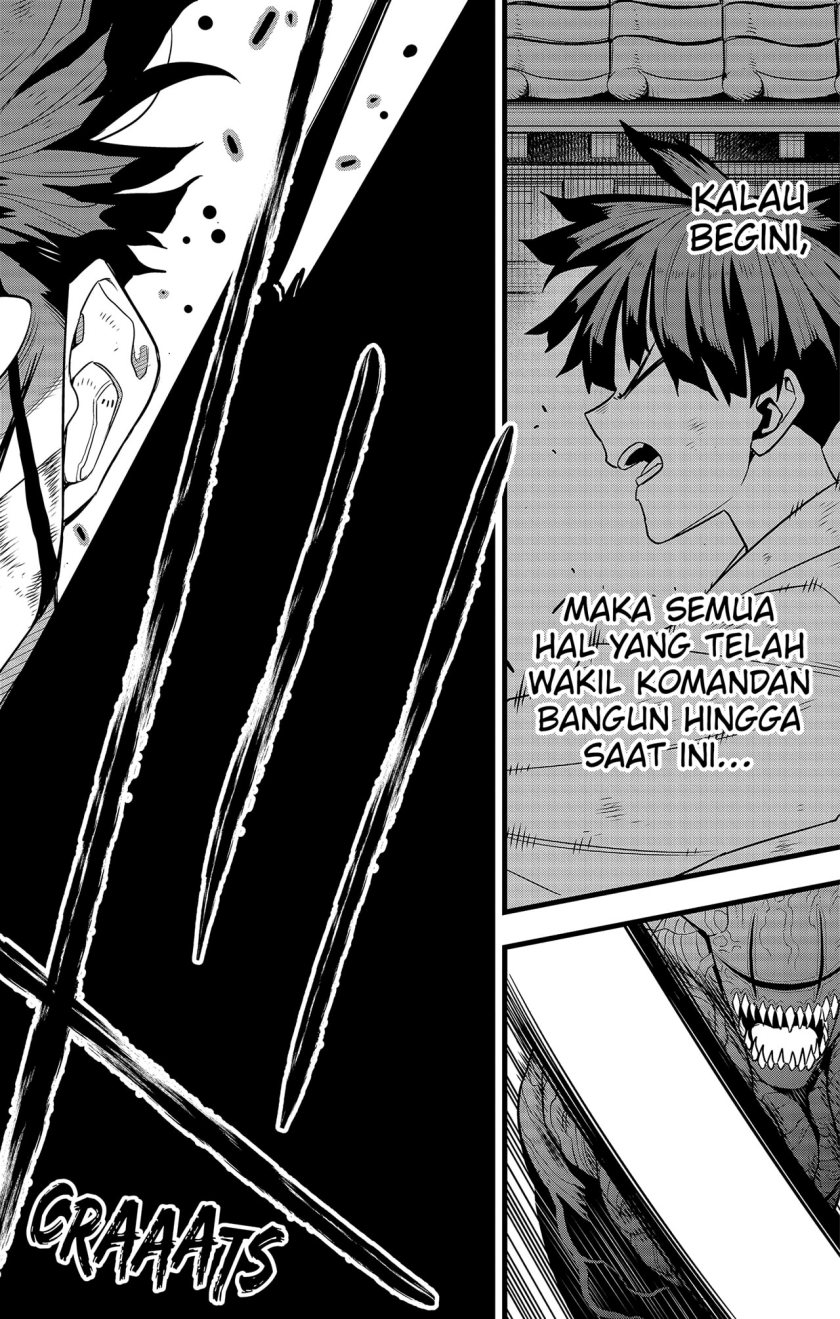 8Kaijuu Bab 91 halaman 8